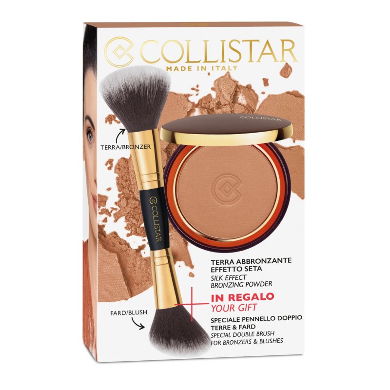 Collistar Your Gift Special Double Brush & Silk Effect Maxi Blusher 1.1