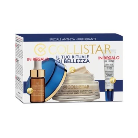 Collistar Ultra Regenerating Anti-Age Set - Anti-Wrinkle Day Cream And Eye Contour Filler Cream