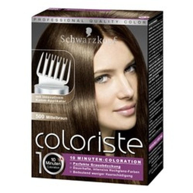 Schwarzkopf Coloriste 10 500 Castano Hair Color