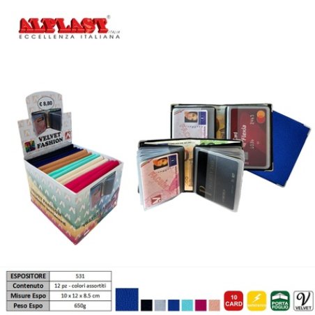 Alplast Velvet Fashion 12 Pieces Alplast Art.531 Piece 1