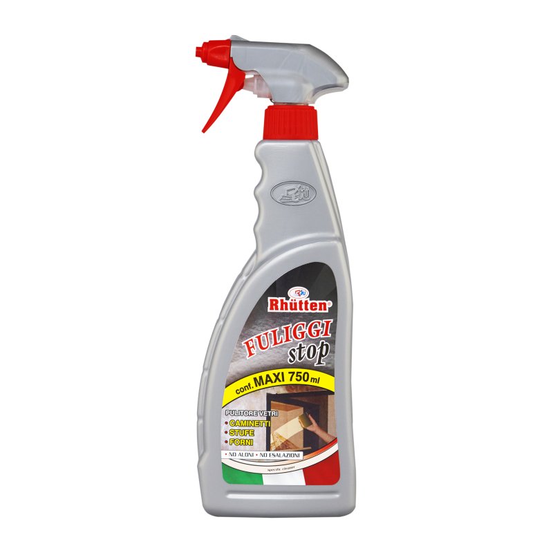 Rhutten Fuliggi Stop Anti-Soot Cleaner for Fireplaces Stoves Ovens etc.