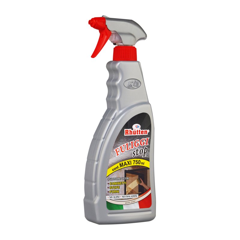 Rhutten Fuliggi Stop Anti-Soot Cleaner for Fireplaces Stoves Ovens etc.