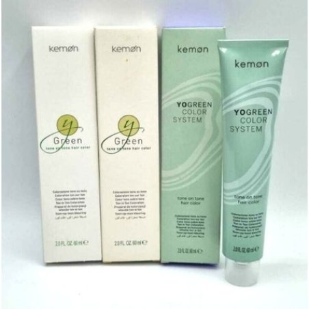 Kemon Yogreen Color System Hair Color 60ml Various Shades F35