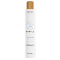 Kemon Actyva Nutrition Shampoo Moisturizing and Protective Effect for Skin and Dry Hair with Oats and Olive Oil 250ml