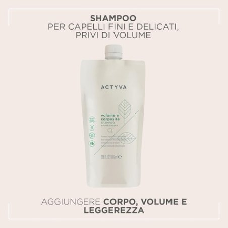 Actyva Shampoo for Volume and Fullness for Fine Hair