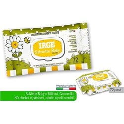 Irge Wipes 72 Pieces Chamomile With Pop-Up