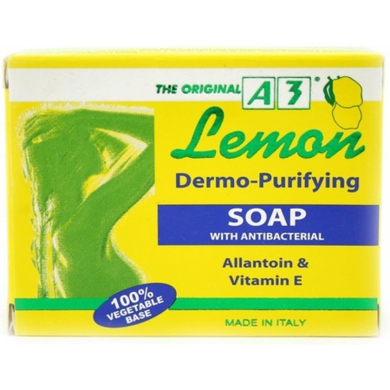 Lemon A3 Dermo-Protective and Moisturizing Soap 100g
