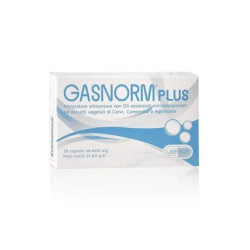 Laerbium Pharma Gasnorm Plus Dietary Supplement For Gastrointestinal Function - 36 Capsules