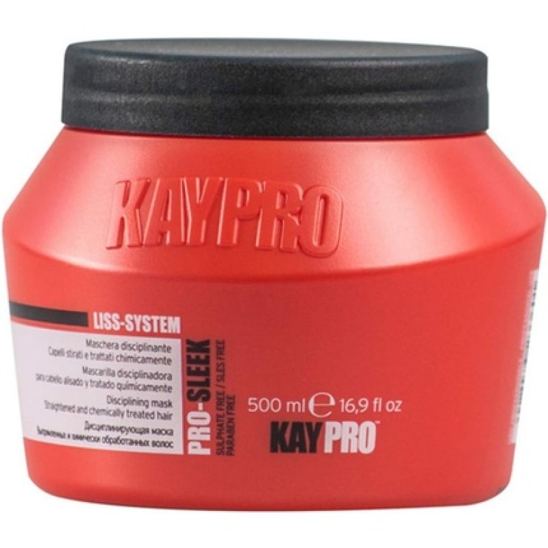 KEPRO Kay Pro PRO-SLEEK Liss System Disciplining Mask for Straightened and Chemically Treated Hair 500ml