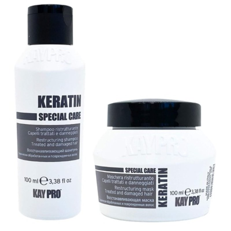 Kay Pro Special Care Mini Keratin Shampoo and Keratin Mask Kit 200ml