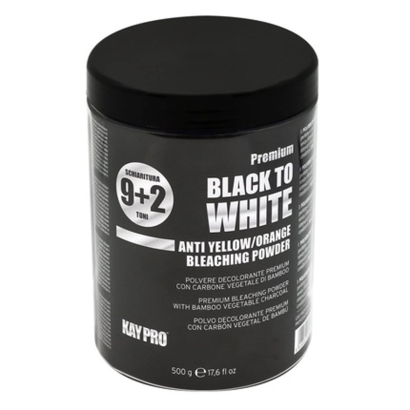 Kay Pro Black to White Blonding Powder 500g