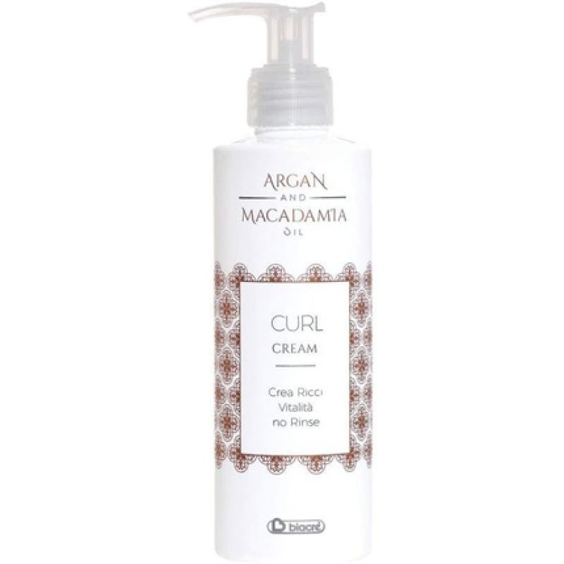 Biacrè Argan and Macadamia Oil Curl Cream 200ml