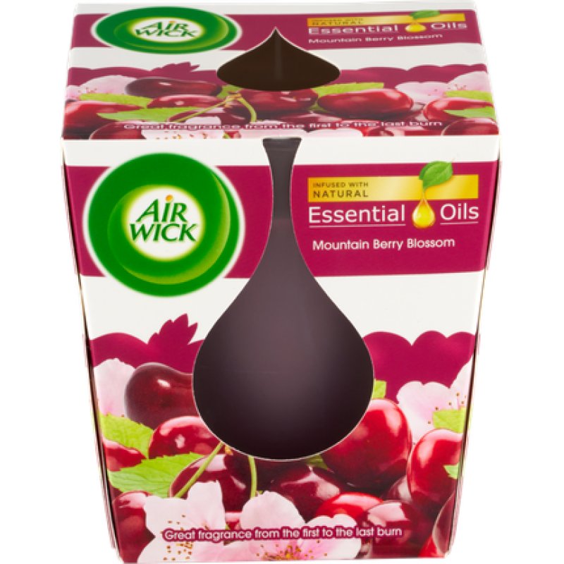 Air Wick Essential Oils Infusion Candle Cherry Tea