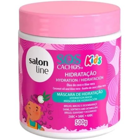 Salon Line Kids SOS Cachos Hydrating Conditioning Mask 500ml