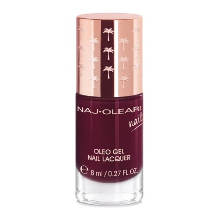 Naj-Oleari Oleo Gel Nail Lacquer 25 black red 8ml