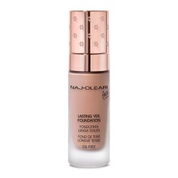 Naj-Oleari Lasting Veil Foundation 20 ml Bouteille Liquide 105 Rose Biscuit