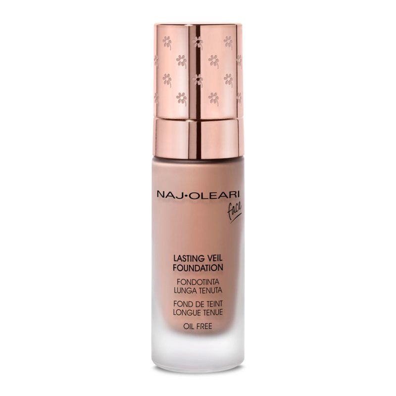 Naj-Oleari Lasting Veil Foundation 20 ml Bouteille Liquide 105 Rose Biscuit