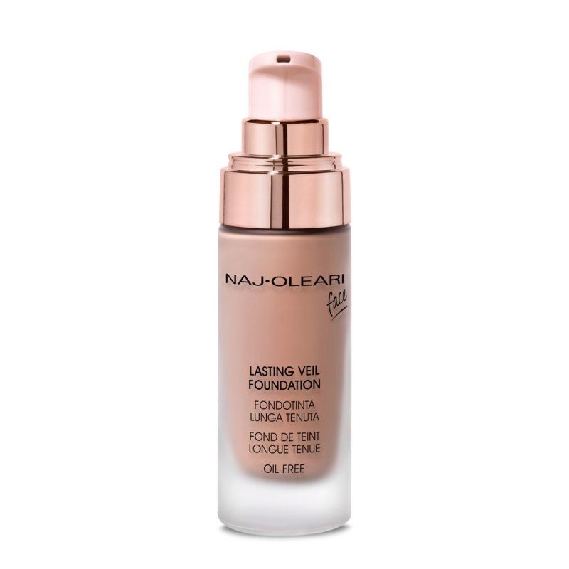 Naj-Oleari Lasting Veil Foundation 20 ml Bouteille Liquide 105 Rose Biscuit