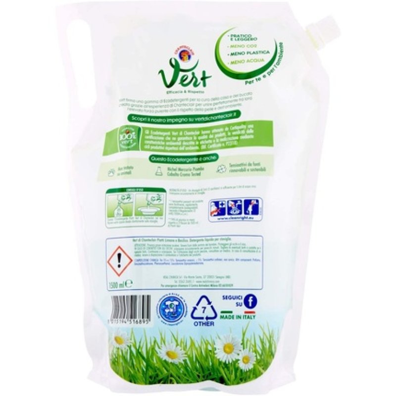 Chanteclair Vert Eco Cleaner Dinner Plate 1500ml