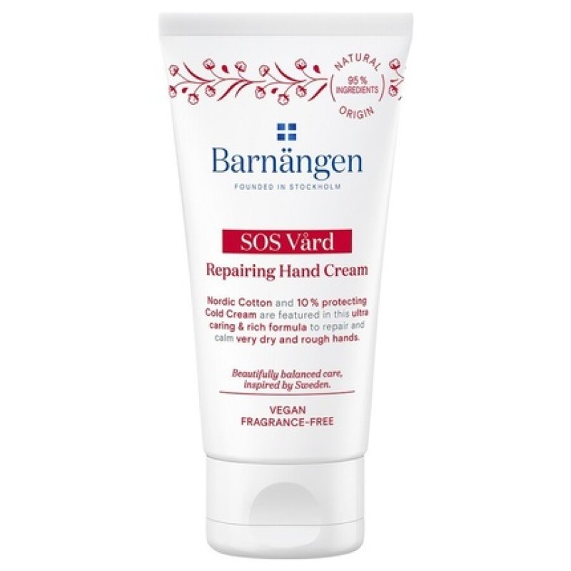 Barnangen Sos Vard Repairing Hand Cream - 75 Ml