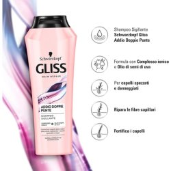 Schwarzkopf Gliss Addio Double Tip Shampoo for Cut and Styled Hair