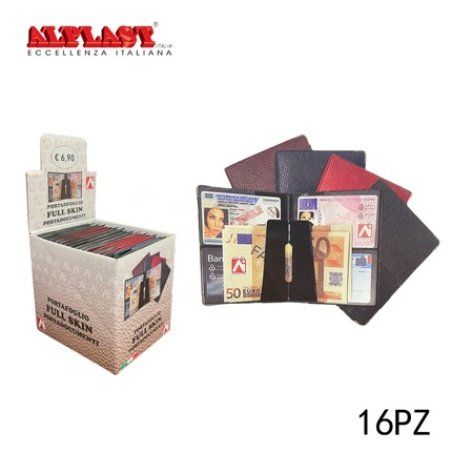Alplast Porta Card 16 Pieces Full Skin