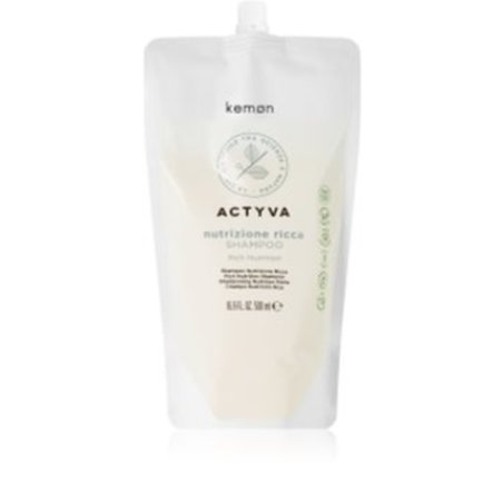 Kemon Actyva Nutrizone Ricca Nourishing Shampoo For Hair
