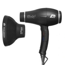 Car Parlux Ethos Hair Dryer With Magic Sense Diffuser In Black