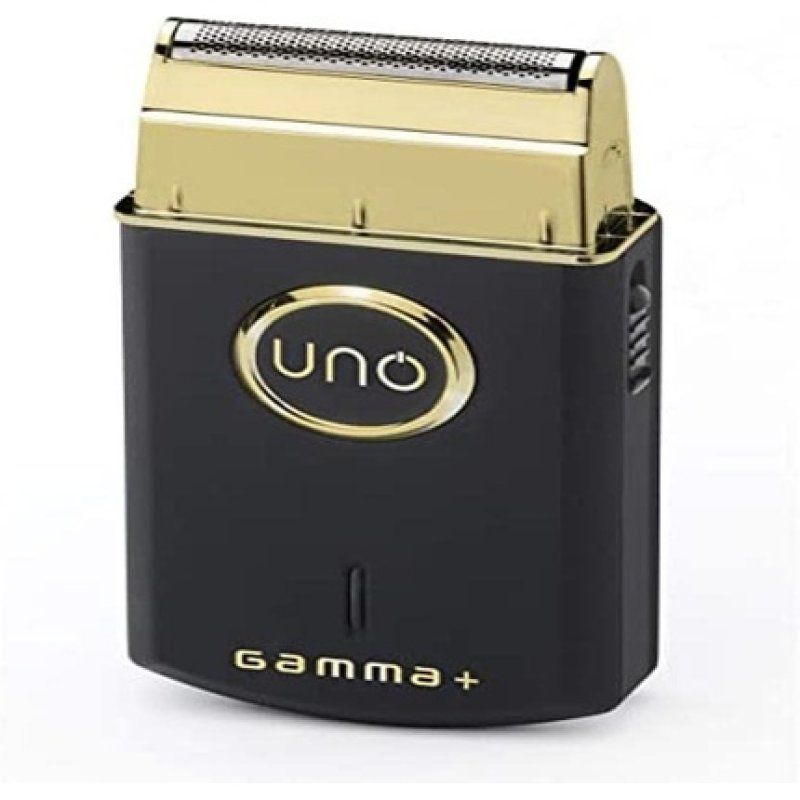 GAMMAPIU' UNO Electric Beard Shaver Ultra-Fine Gold Titanium Foil 38mm Professional Motor Speed 9,000 RPM Portable