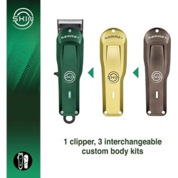 GAMMAPIU' Skin Bulk Balding Clipper Professional Men's Hair Clipper Super Trimmer Rotating Motor Adjustable Blade 45mm