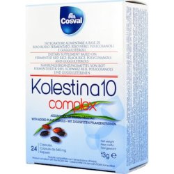 Cosval Kolestina 10 Complex Supplement For Cholesterol - 24 Capsules