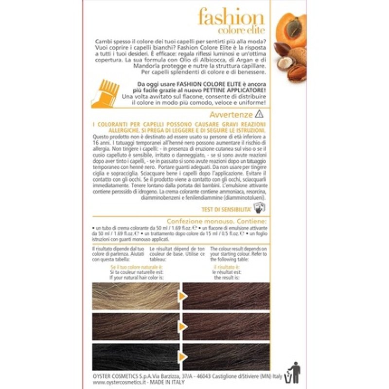 FASHION ELITE Hair Color Gianduia 6.7