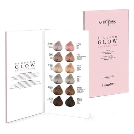 Farmavita Omniplex Blossom Color Chart 12 Strands - Hair Coloring Product