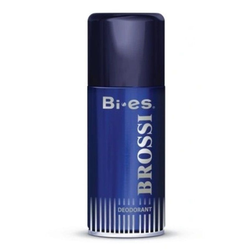 Bi-Es Brossi Blue Men's Deodorant Spray - 150ml Long-Lasting Freshness