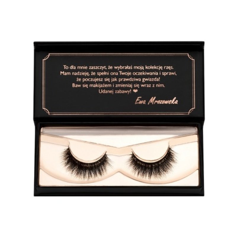 Gold Queen False Eyelashes 1 Pair