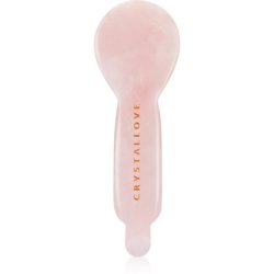 Crystallove Rose Quartz Spoon Eye Gua Sha - 1 piece