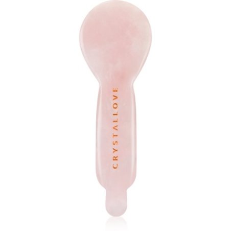 Crystallove Rose Quartz Spoon Eye Gua Sha - 1 piece