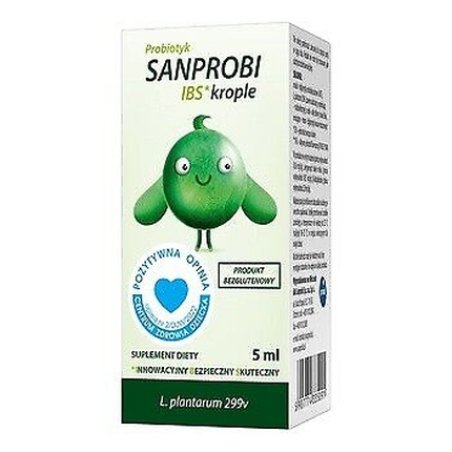 Sanprobi IBS Drops 5/10/15ml Lactiplantibacillus Plantarum