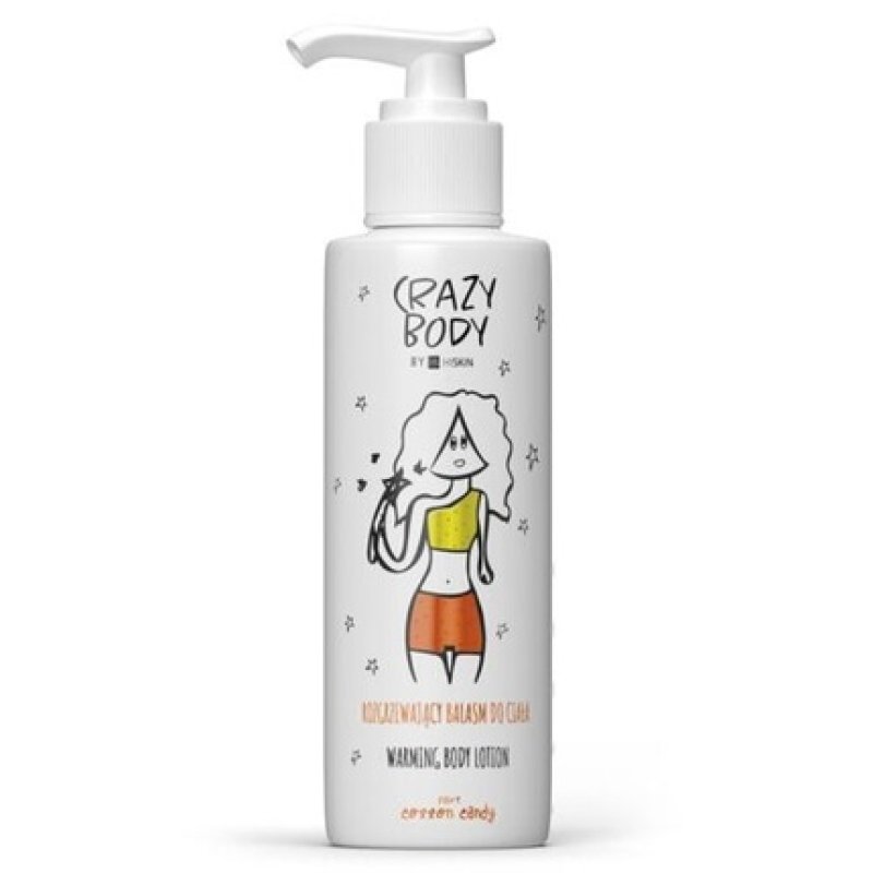 Crazy Body Warming Body Balm Cotton Sweets 300ml