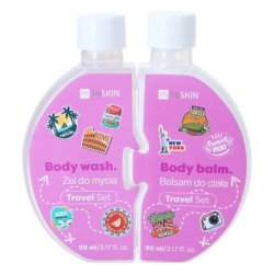 Hiskin Puzzle Body Cleansing Gel 90ml Body Balm 90ml