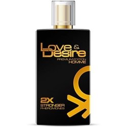 Love and Desire Gold Premium Edition Pheromones EdT for Men 100ml