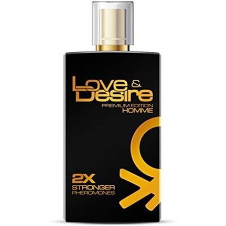 Love and Desire Gold Premium Edition Pheromones EdT for Men 100ml