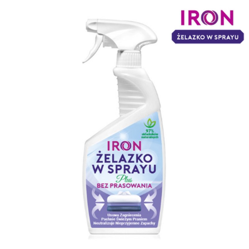 Iron X Iron Spray Plus 750ml No Ironing