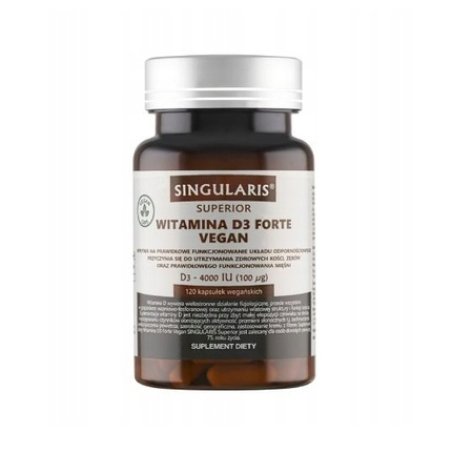 Singularis Superior Vitamin D3 Forte 4000 Iu Vegan 120 Capsules