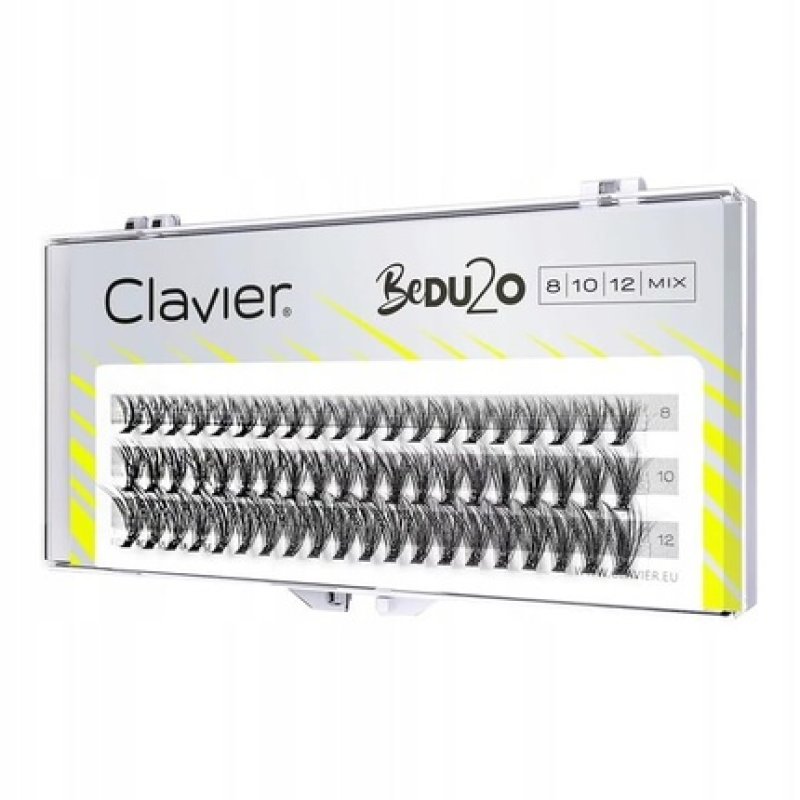Clavier False Eyelashes in Clusters Bedu2o Double Volume