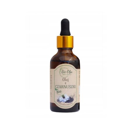 Bio Olja Bio Oil - Black Seed Oil, Cold Pressed, Unrefined, 50 Ml