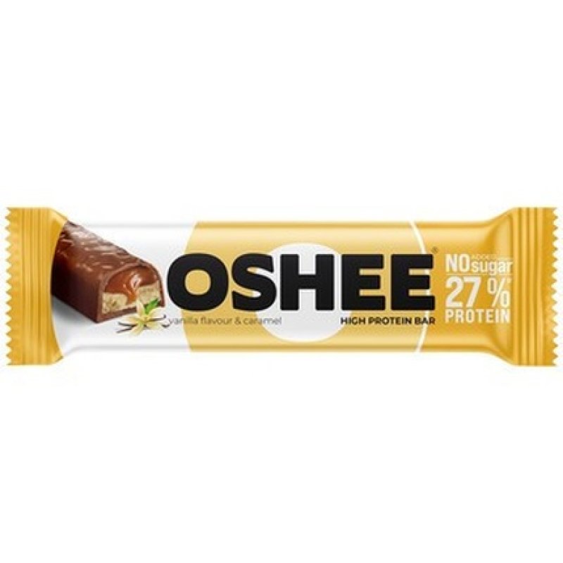 Oshee Protein Bars with Vanilla Caramel Flavor 49g