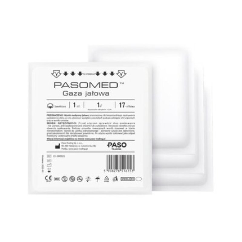 Paso-Trading Gaza 17-Thread Sterile 1m for Wound Care