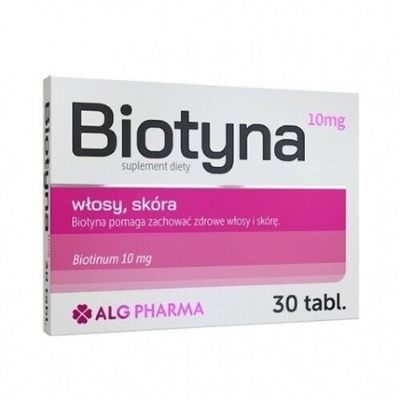 Alg Pharma Biotin 10mg 30 Tablets