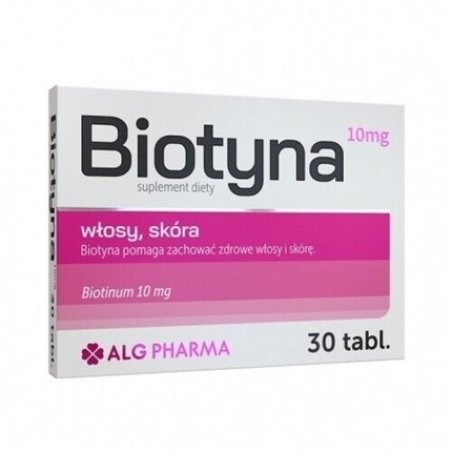 Alg Pharma Biotin 10mg 30 Tablets
